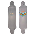 Shaped White Drifter Longboard