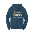 Navy Johwa Customs OG Logo Hoodie